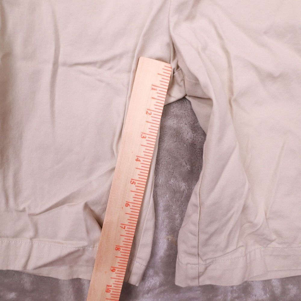 Polo Ralph Lauren‎ Khaki Tan Chino Shorts 10" inseam Cotton Boys Youth Size 18 - Picture 6 of 10
